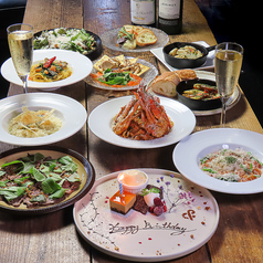 シモキタザワ カクレガ カフェダイニング＆ROLL アンドロールのコース写真