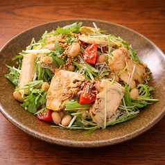 水菜の和風サラダ