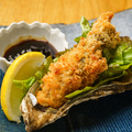 料理メニュー写真 厚岸産牡蠣『マルえもん』の牡蠣フライ（1個）