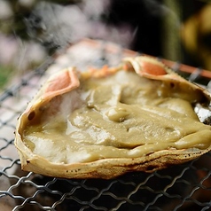 かにみそ甲羅焼き 