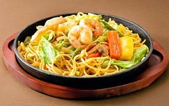 シーフードと野菜の和風