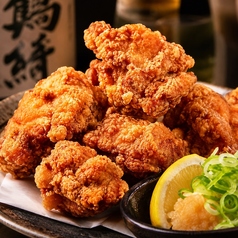 奥三河鶏もも肉の唐揚げ