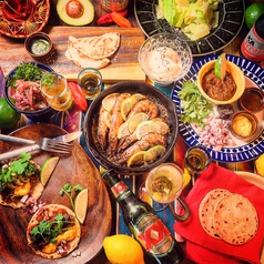 タコス メキシコ料理 エルトペ Eltopeのコース写真