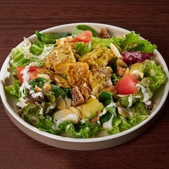 コロネーションチキンのサラダ