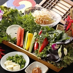 サンチュは千葉県産の契約農家さんから毎日直送♪新鮮なお野菜と美味しいお肉で満腹必須♪