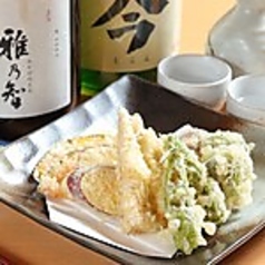 季節の野菜天ぷら盛り合わせ