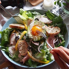 地野菜のシーザーサラダ