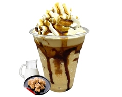 黒糖ミルクフラッペ