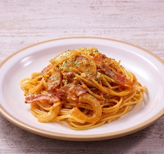 トマトガーリックパスタ