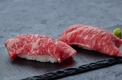 和牛炙り寿司