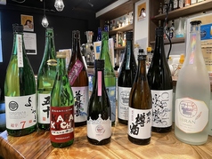 長崎の日本酒も充実しています。