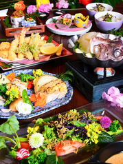 天ぷら スキレット 吉福 きちふくのコース写真