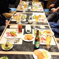 生ビールもOK！2時間飲み放題プラン♪