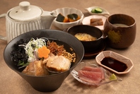 絶品◎真狩産ハーブ豚の角煮と野沢菜のだし茶漬けの膳♪