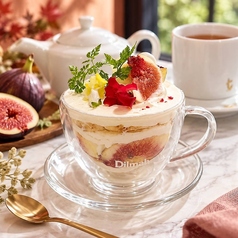 イチジクのティーカップショートケーキ 選べる紅茶付き