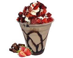 チョコベリーフラッペ