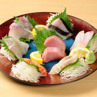 ■毎日市場から仕入れた鮮魚をご提供