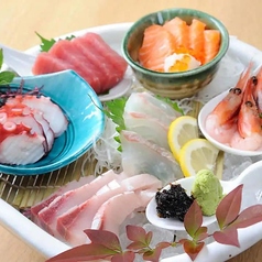 旬魚のお刺身盛り合わせ　3～4人前