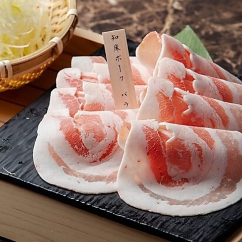 道産豚しゃぶセット1，680円(税込)～！飲み会の〆にもぴったり