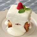 料理メニュー写真 とろける”生”ショートケーキ～サクッとデニッシュ生地ミルフィーユ仕立て～