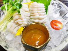 ハモ湯引き梅肉