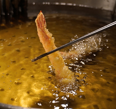 揚げたて20秒以内で！！名物！本格天ぷらの写真