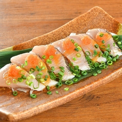 旬魚鰆の炙りたたき