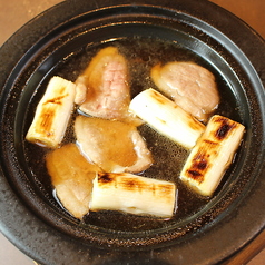 鴨ロースと焼きねぎ