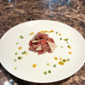 料理メニュー写真&nbsp;炙りヒレのカルパッチョ