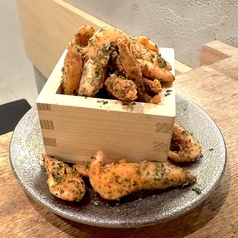 タコのコロコロ唐揚げ、のり塩甘エビ唐揚げ