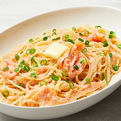 サーモンのたらこバタースパゲティ