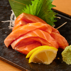 サーモン刺身