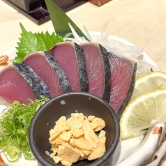 初ガツオ塩タタキ