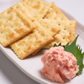 料理メニュー写真&nbsp;明太クリームチーズクラッカー