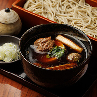 こだわりの石臼挽き蕎麦