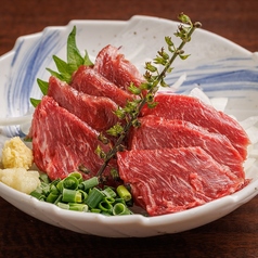 馬肉刺し赤身