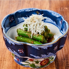 釜揚げしらすといんげんの胡麻和え