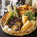 料理メニュー写真&nbsp;野菜の天ぷら盛り合わせ