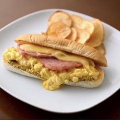 ハムエッグプレスサンド