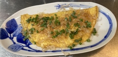 しらすとネギのオムレツ