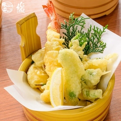 【海鮮桶盛りシリーズ】季節の天ぷら盛り