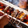 料理メニュー写真 串焼きの5点盛り合わせ