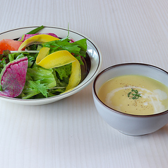 ミニサラダ＋スープセット