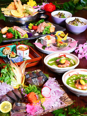 天ぷら スキレット 吉福 きちふくのコース写真