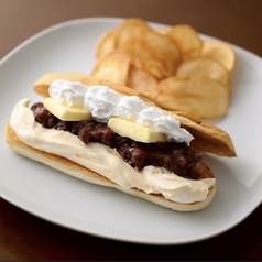 あんバタープレスサンド