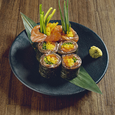 サーモンたく巻き