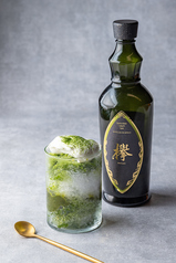 UJI MATCHA & KEYAKI GIN SHAVED ICE<国産宇治抹茶と欅ジンのかき氷>