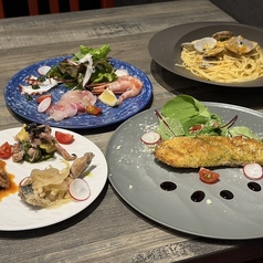 【彩り華やか！】見た目も美味しい絶品イタリアンコースの写真