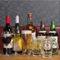 種類豊富な飲み放題メニューをご用意致しております♪