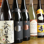 豊富なドリンクメニュー！厳選された宮崎焼酎を多数ご用意♪